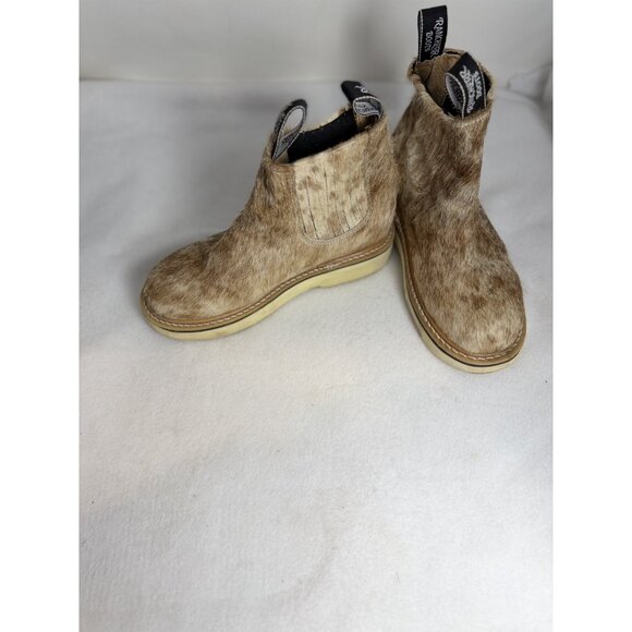 Rancherr Lechera boots women’s Cowhide hair on booties SZ 7 - Picture 2 of 6